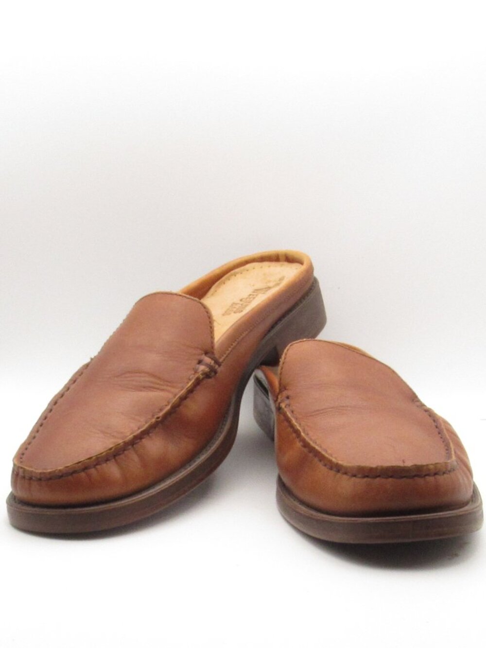 Weejuns by G. H. Bass Co. Brown Helen Women’s Leather Mule Slide Loafer Size 9
